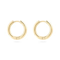 14K Gold Filled Plus™ Circle Huggie Hoops