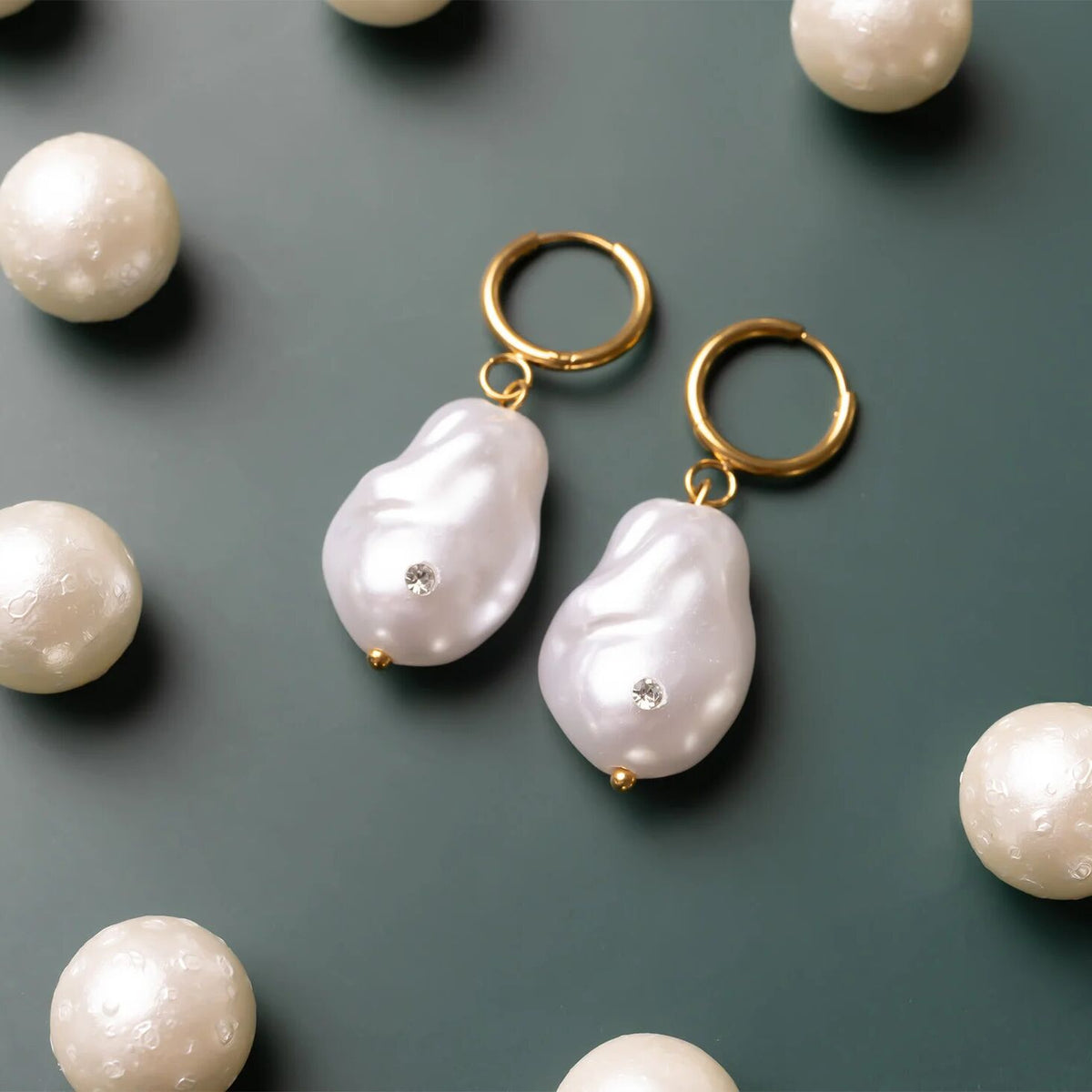 Imitation Freshwater Pearl Earrings